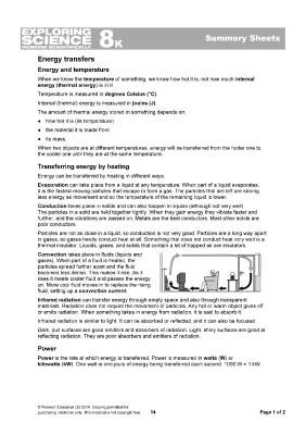 Energy Transfers in Science: Learn About Conduction, Convection, and Efficiency!