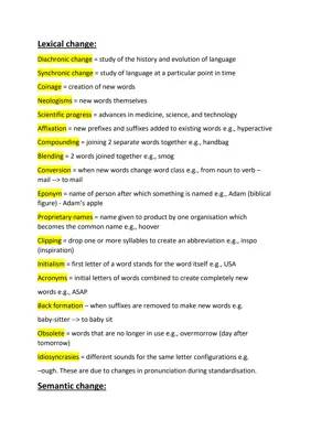 The Evolution of Language: How Words Change Meaning Over Time