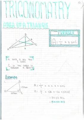 Easy Triangle Area with Trigonometry: Fun Problems and Simple Rules