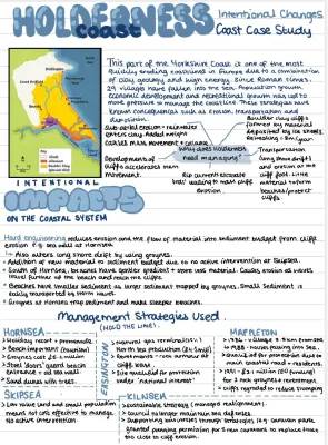 Holderness Coast: A-Level Geography Case Study, Erosion, and Geology