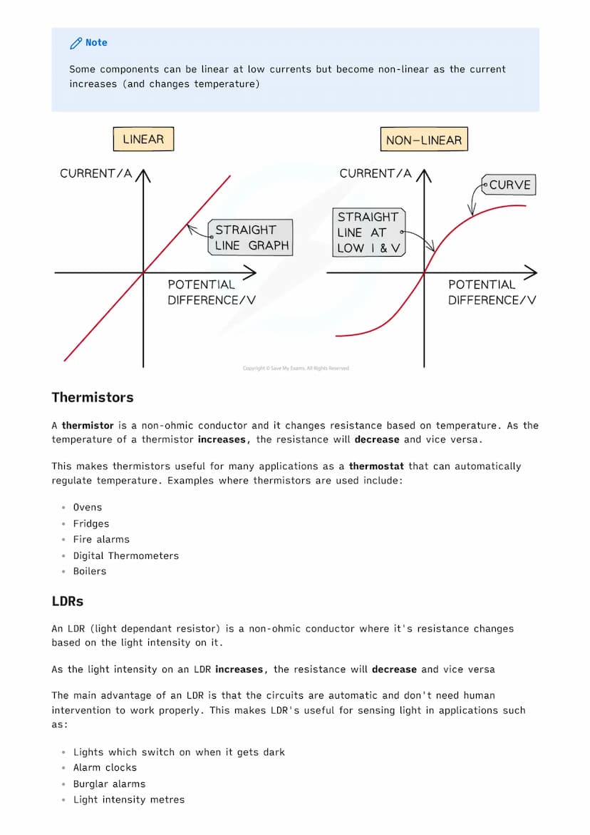 |
1.2.1 Current, Potential Difference and Resistance
Physics MOC
Standard Circuit Diagram Symbols
There are a number of standard symbols whi