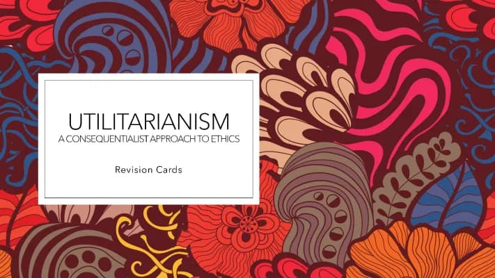 Know Utilitarianism thumbnail