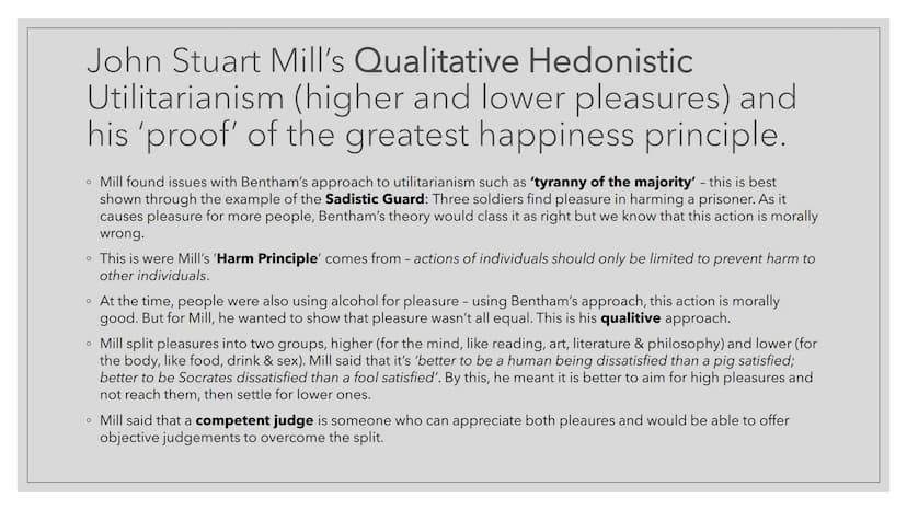 ವಿ
UTILITARIANISM
A CONSEQUENTIALIST APPROACH TO ETHICS
Revision Cards
Refifte Consequentialism
Consequentialism is the idea that the conseq