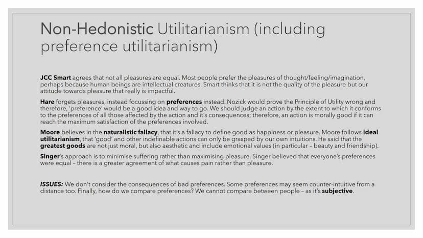 ವಿ
UTILITARIANISM
A CONSEQUENTIALIST APPROACH TO ETHICS
Revision Cards
Refifte Consequentialism
Consequentialism is the idea that the conseq