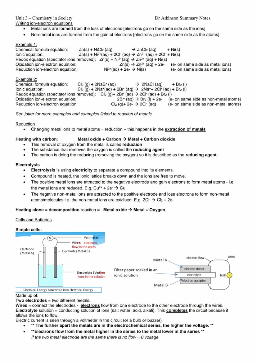 Unit 3 - Chemistry in Society
Properties of Plastics Topic Summary Sheet
●
●
●
●
Two types of polymers
Plastics are a group of important mat