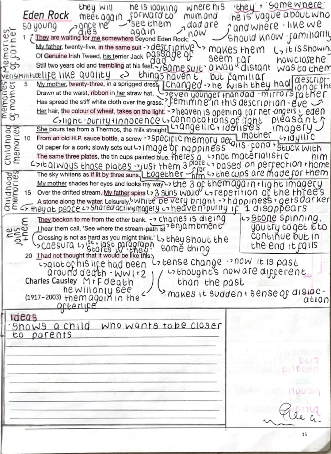Love And
Relationships
Poetry
annotation
Aqua When We Two Parted
1
When we two parted
In silence and tears, ->show sadness
Half broken-heart