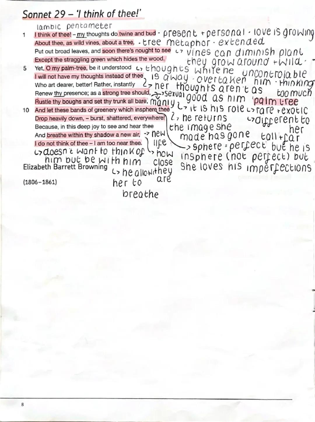Love And
Relationships
Poetry
annotation
Aqua When We Two Parted
1
When we two parted
In silence and tears, ->show sadness
Half broken-heart