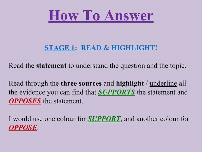 
<h2 id="supportopposeoptionchoice">Support &amp; Oppose Option / Choice</h2>
<p>When faced with a statement, it's important to provide evid