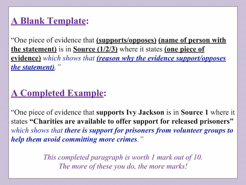 
<h2 id="supportopposeoptionchoice">Support &amp; Oppose Option / Choice</h2>
<p>When faced with a statement, it's important to provide evid