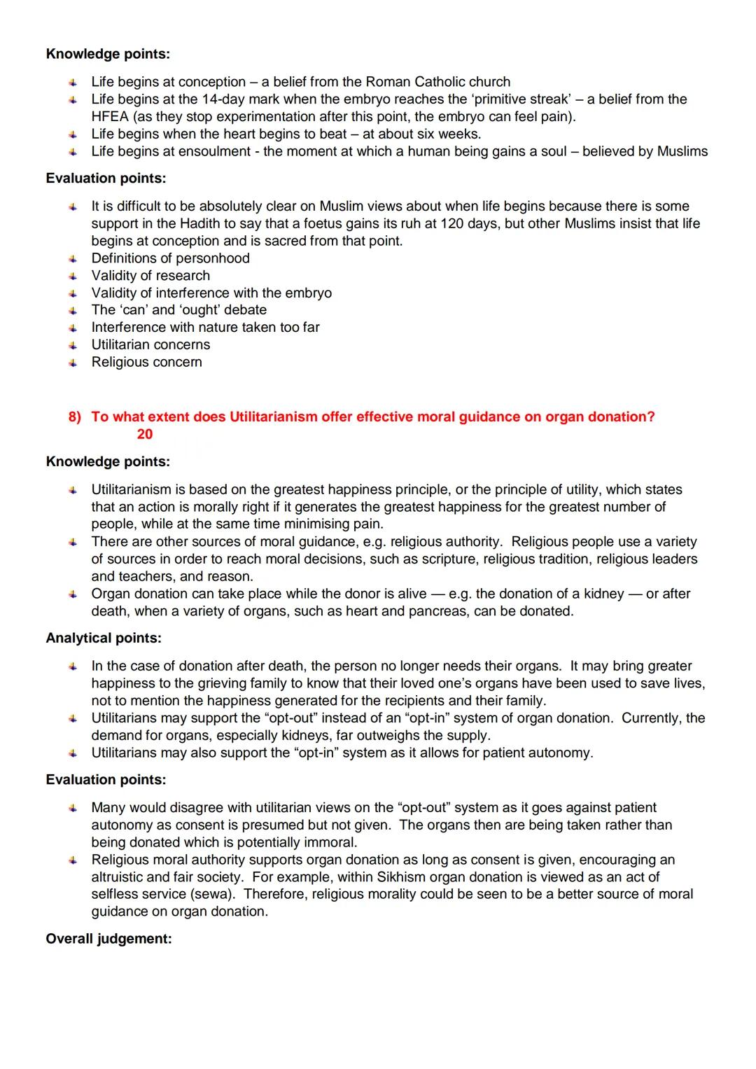 Christianity Exam questions
1. Explain the purpose of living according to the gospels.
10
This is an analysis question. The purpose of this 
