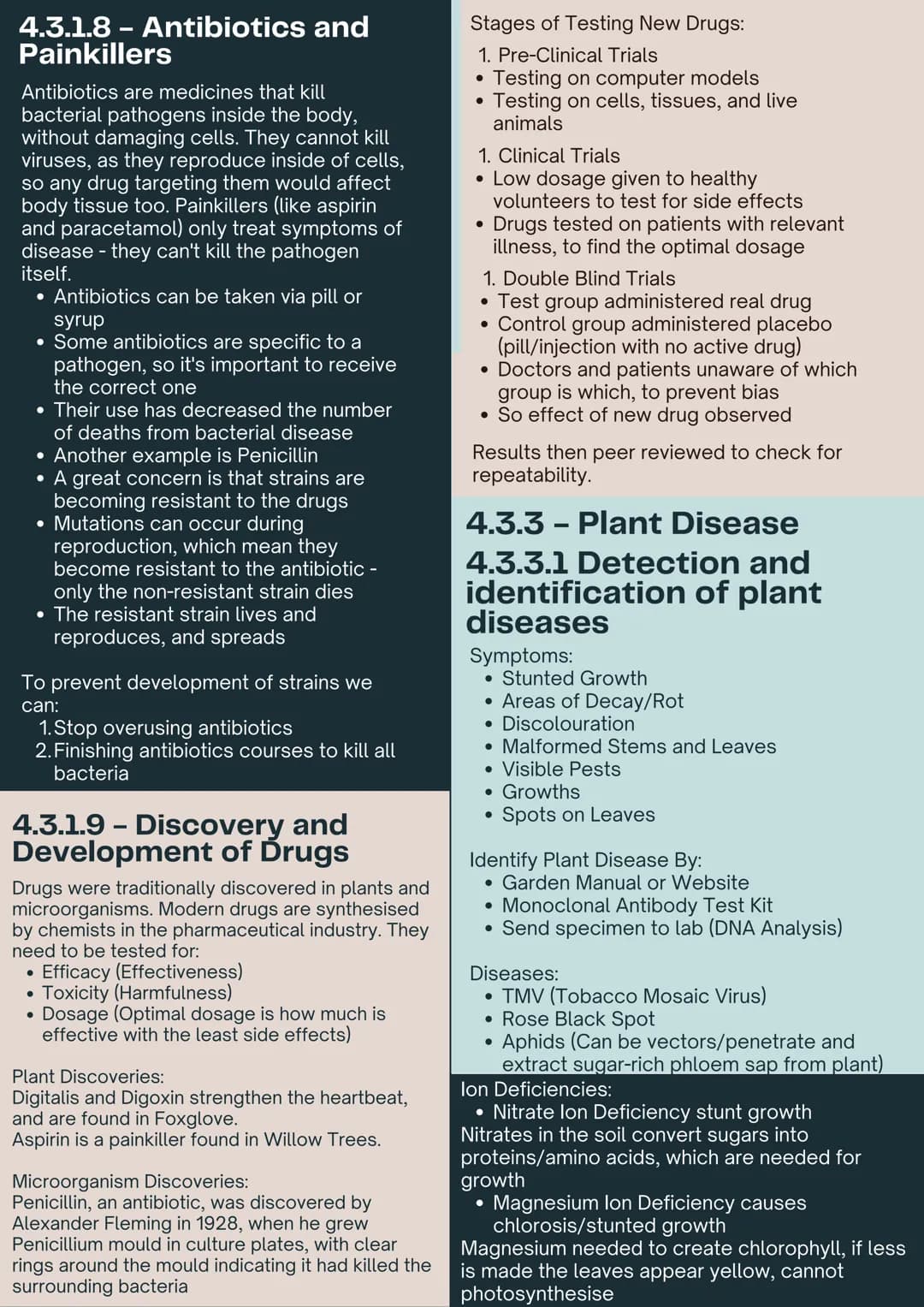 4.3
INFECTION
& RESPONSE
4.3.1 - Communicable
Disease
4.3.1.1 - Communicable
(Infectious) Diseases
Pathogens are microorganisms that cause
i