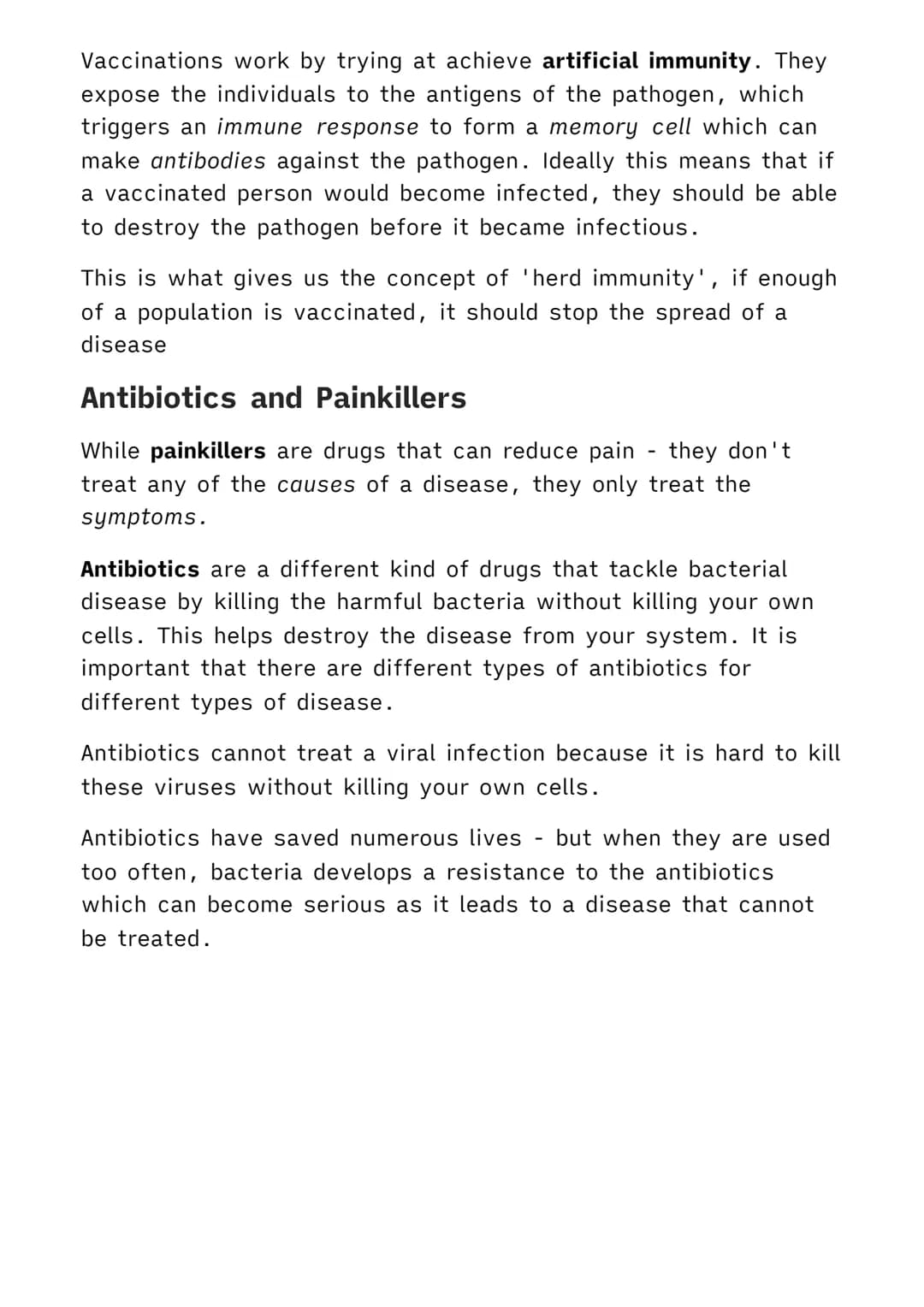 1.3.1 Communicable Diseases
Biology MOC
Communicable Diseases
Pathogens are the microorganisms that enter the body and cause
disease. There 