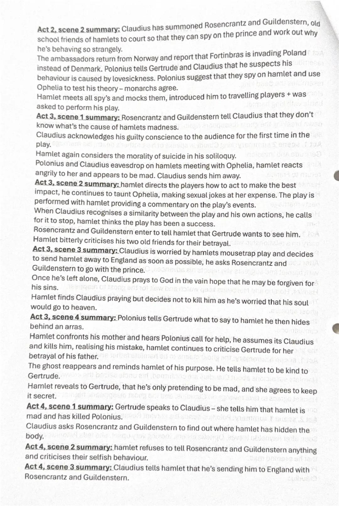 'Hamlet'
Scene summaries
Act 1, scene 1 summary: Bernando and Marcellus claim that they've seen a ghost
resembling the recently deceased kin