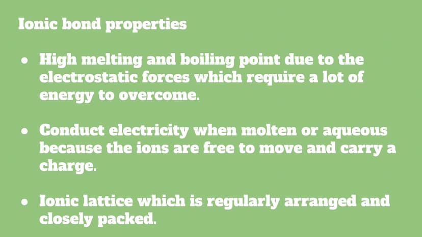 Chemistry topic 2
Bonding, Structure, and The
Properties of Matter What are ions?
Ions are charged particles created when an
atom or molecul