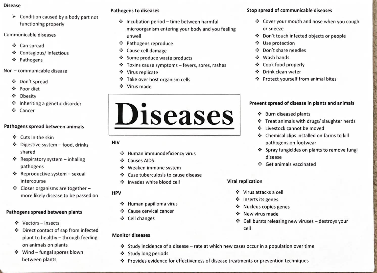 
<p>Communicable diseases are those that can spread from one person to another or from animals to people. Examples of communicable diseases 