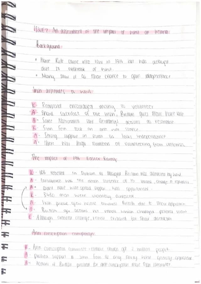 Know higher history ireland and britain essay plan issue 2   thumbnail