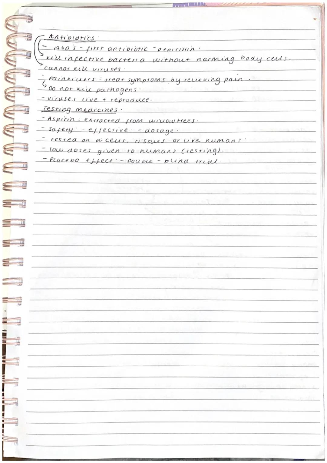 TALL
Biology Paper ! Topic 3 Infection + Response:
communicable + non-communicable disease.
communicable: can
spread by pathogens.
-non-comm
