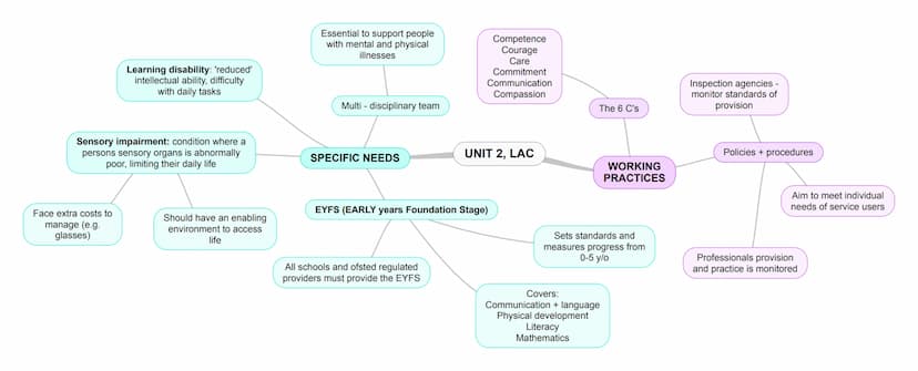 Sharing info: only
with needed staff
Working with other
services
Accessing info: only
relevant staff
Holistic
approach
Responsibilities of e