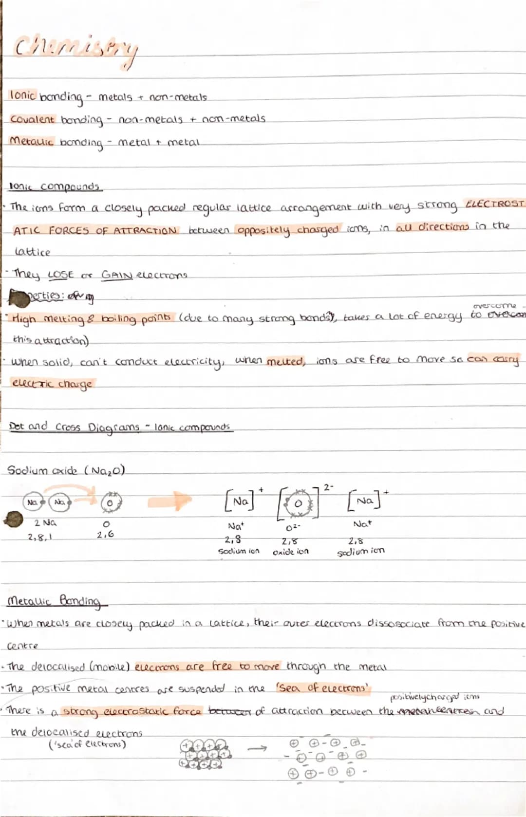 Chemistry
Tonic
bonding- - metals + non-metals
Covalent bonding - non-metals + non-metals.
Metallic bonding - metal + metal
Tonic compounds
