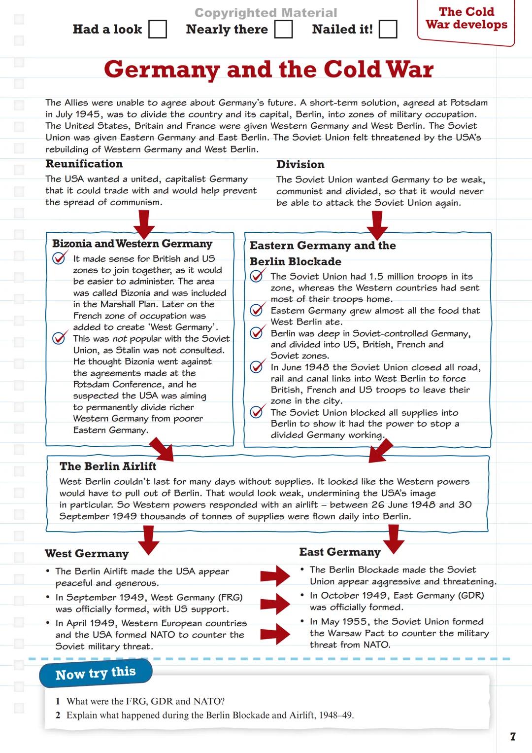 Pearson
Revise
Copyrighted Material
Pearson Edexcel GCSE (9–1)
History
Superpower relations and the
Cold War, 1941-91
Revision Guide & Workb