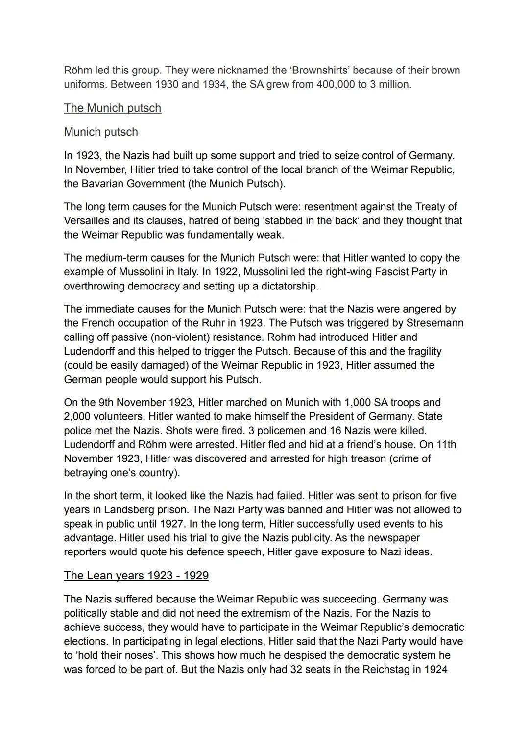 '
History Nazi Germany 1918 - 1939 # The Weimar republic 1918 - 1929

World war 1

The First World War affected Germany socially, economical