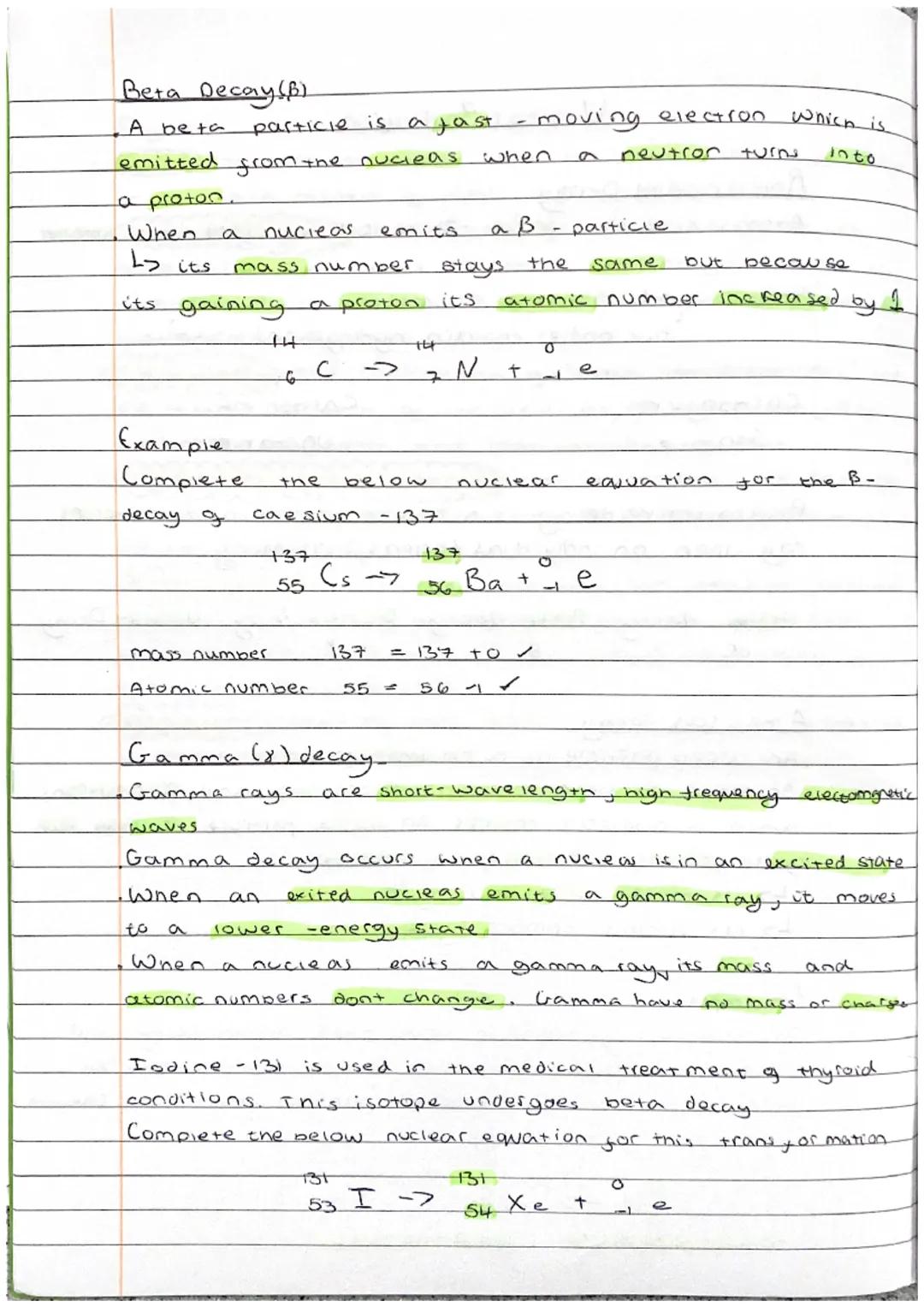 Radio active Decay
Atoms size is 10-1⁰m -> the nucleas is 10,000 times.
Stable and unstable nuclei!
carbon
Nuclear Radiation
our bodies cont