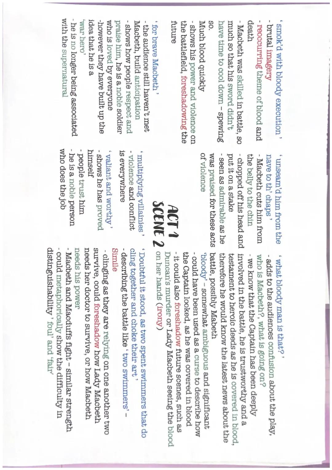 Macbeth: act 1, scene 2