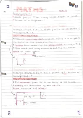 Know Enlargement and describing enlargements thumbnail