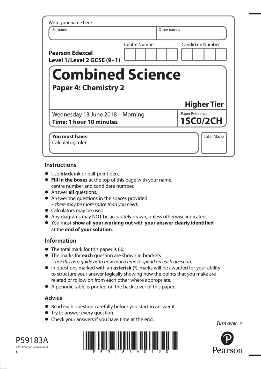 
<h2 id="paper4chemistry2">Paper 4: Chemistry 2</h2>
<h3 id="wednesday13june2018morning">Wednesday 13 June 2018 - Morning</h3>
<p><strong>In