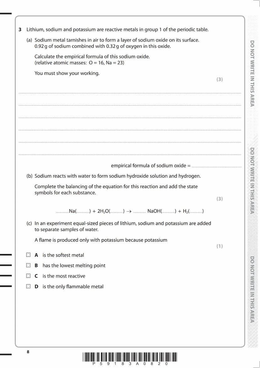 
<h2 id="paper4chemistry2">Paper 4: Chemistry 2</h2>
<h3 id="wednesday13june2018morning">Wednesday 13 June 2018 - Morning</h3>
<p><strong>In
