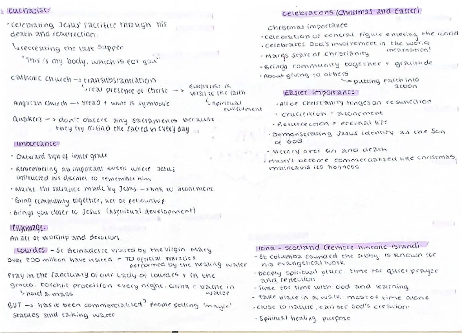 Jesus' Divinity:
• Nicene Creed declares him as
Son of God
• His resurrection
ascension
· The miraculous virgin Birth
• when Jesus was bapti
