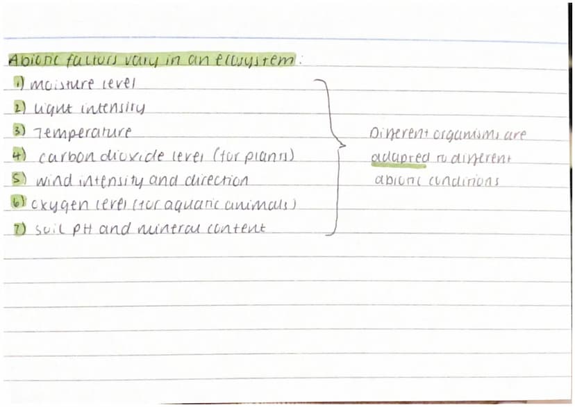 
<p><strong>Habitat</strong>: A place where an organism lives. </p>
<p><strong>Population</strong>: All the organisms of one species living 