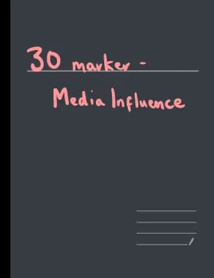 Know 30 Marker - Media Influence thumbnail