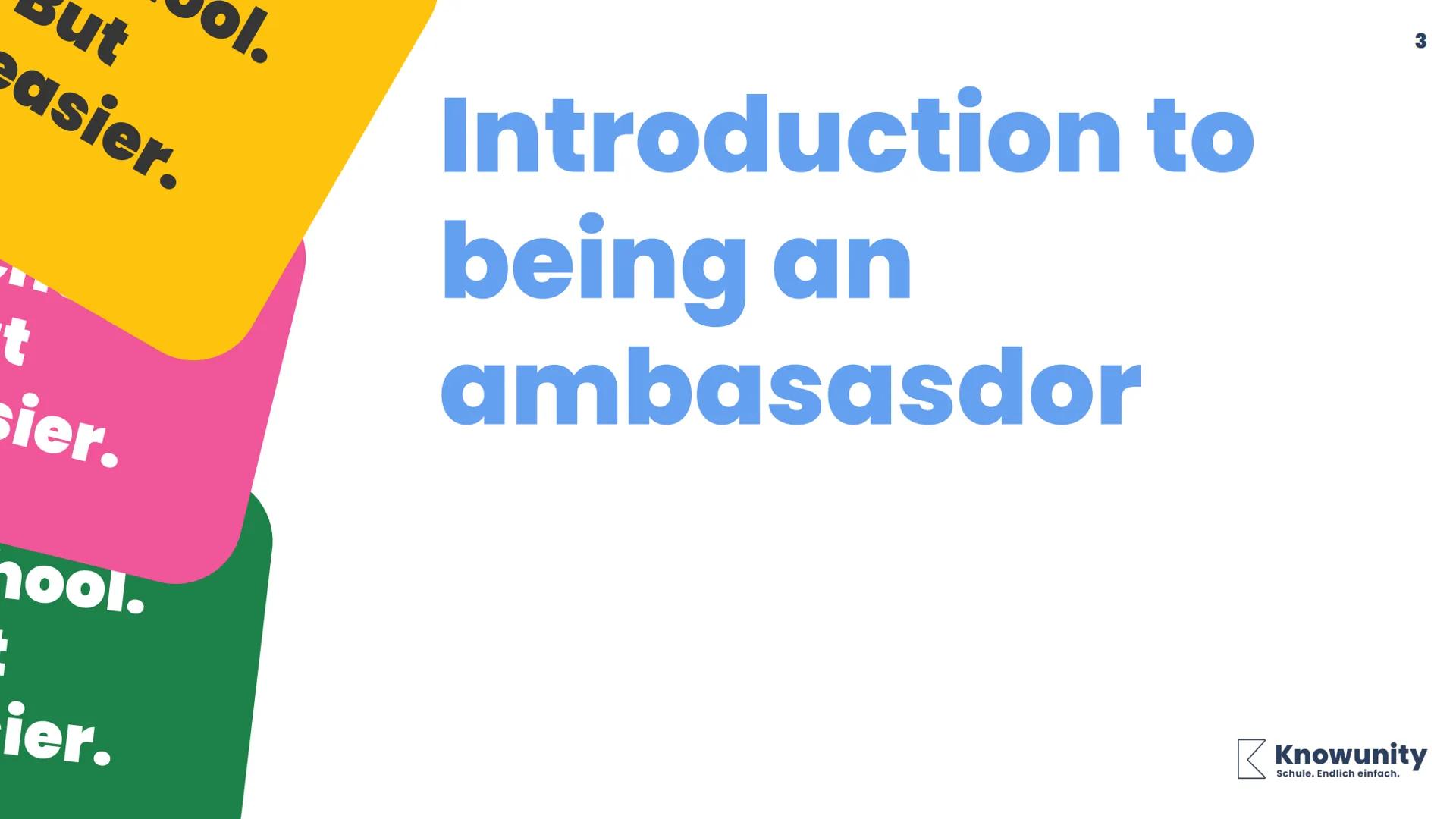 ol.
But
easier.

t
sier.
Knowunity
Ambassador
Program
ier.

1

Knowunity
Schule. Endlich einfach. But
easier.
ol.
# Content
1. What does an 