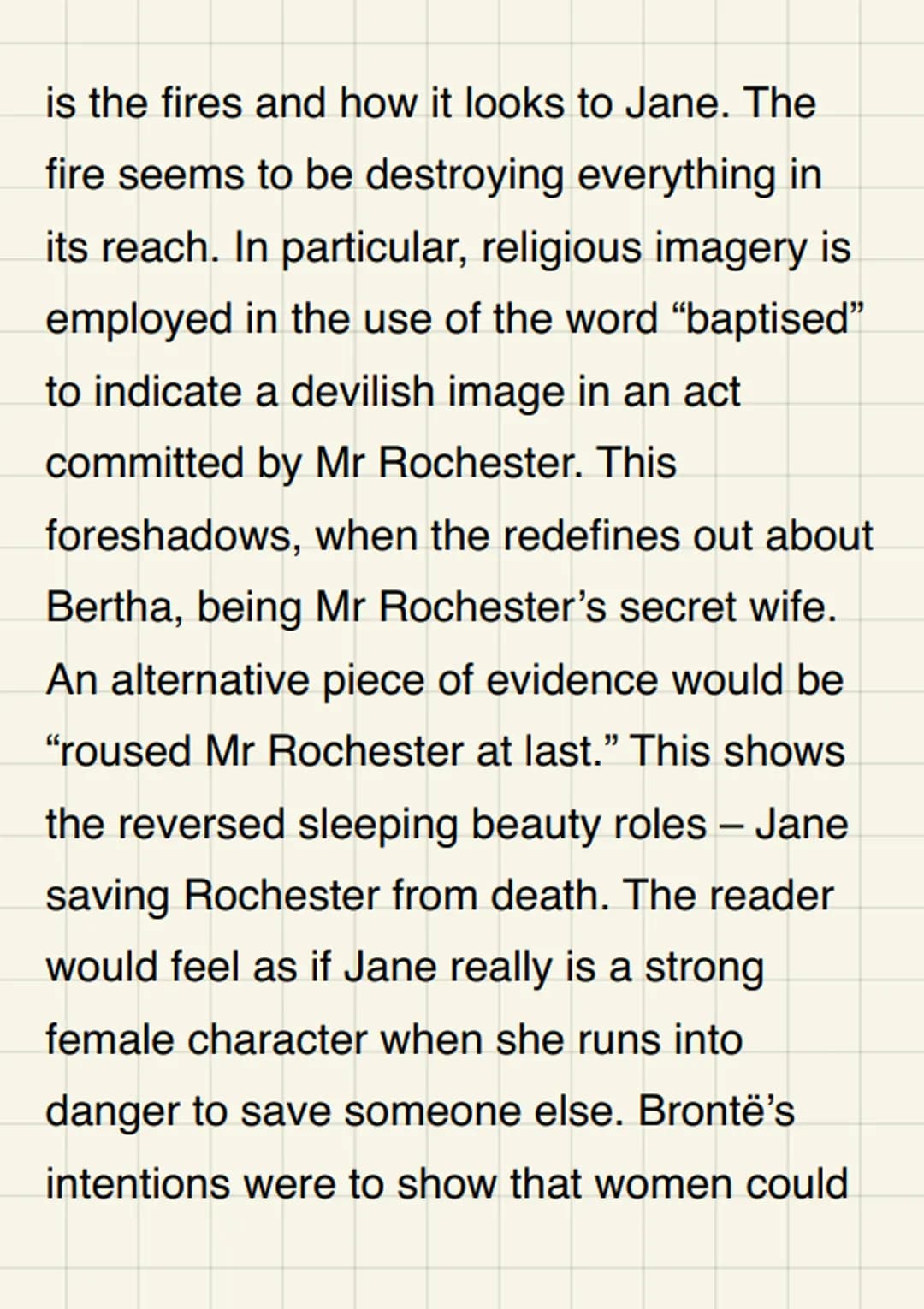 How does Brontë
present Jane as a
strong female
character?
Jane is a strong female protagonist in
Charlotte Brontë's novel. Jane Eyre. This

