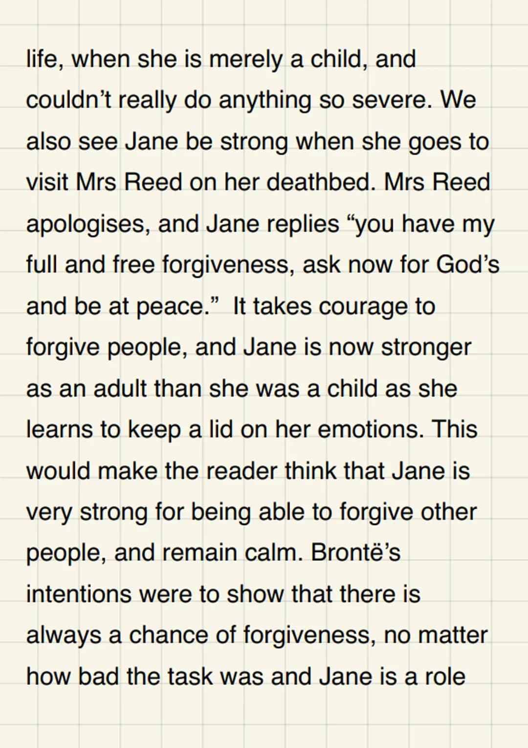 How does Brontë
present Jane as a
strong female
character?
Jane is a strong female protagonist in
Charlotte Brontë's novel. Jane Eyre. This
