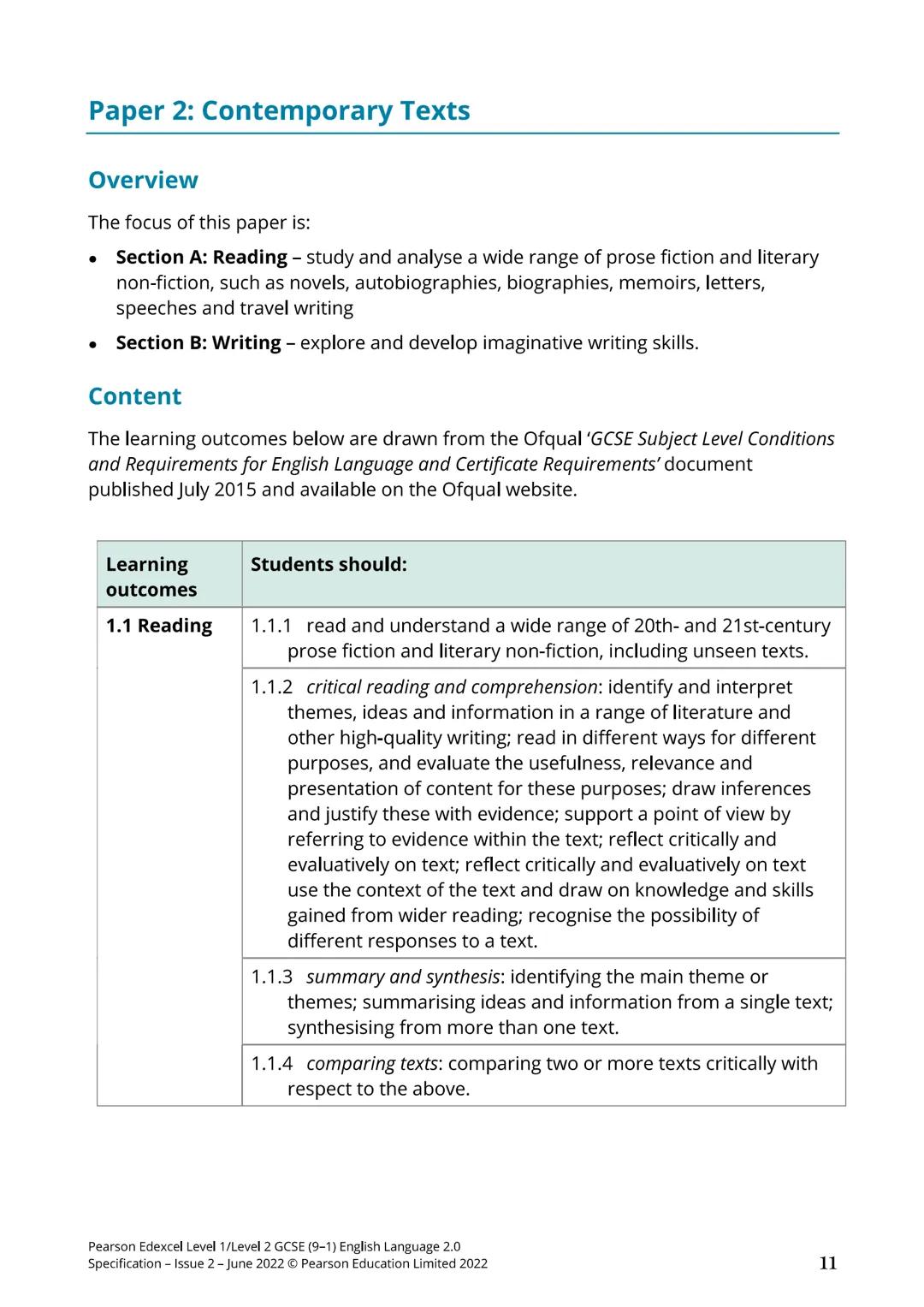 GCSE (9-1)
English
Language 2.0
Vant
Rele
Engaging
Creative
P Pearson
Edexcel
Transactional
Practical
Functional
Specification
Pearson Edexc