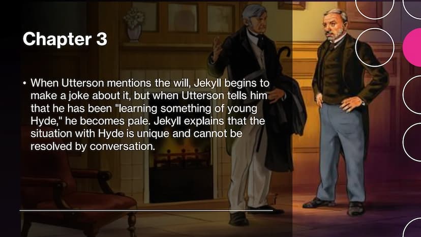 
<h2 id="chapter1storyofthedoor">Chapter 1 - "Story of the Door"</h2>
<p>In this chapter, Utterson and Enfield are taking a stroll on a Sund