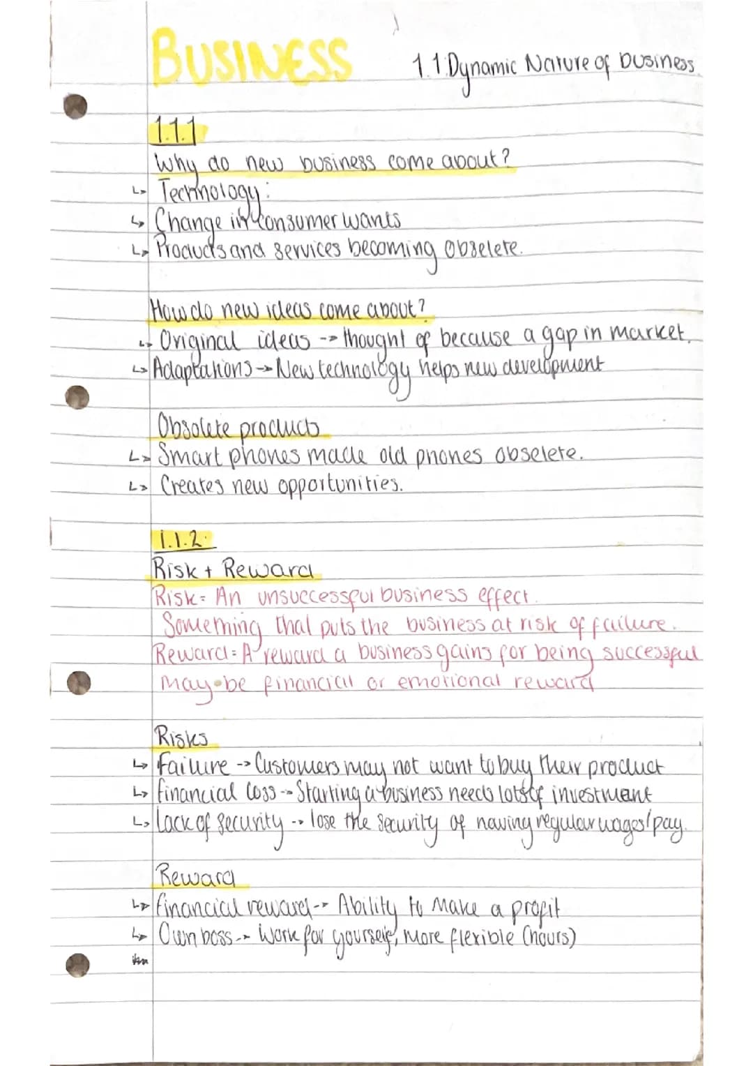 Edexcel Business