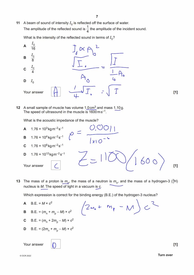 * 9114 82 11 19
OCR
Oxford Cambridge and RSA
Friday 10 June 2022 - Afternoon
A Level Physics A
H556/02 Exploring physics
Time allowed: 2 hou