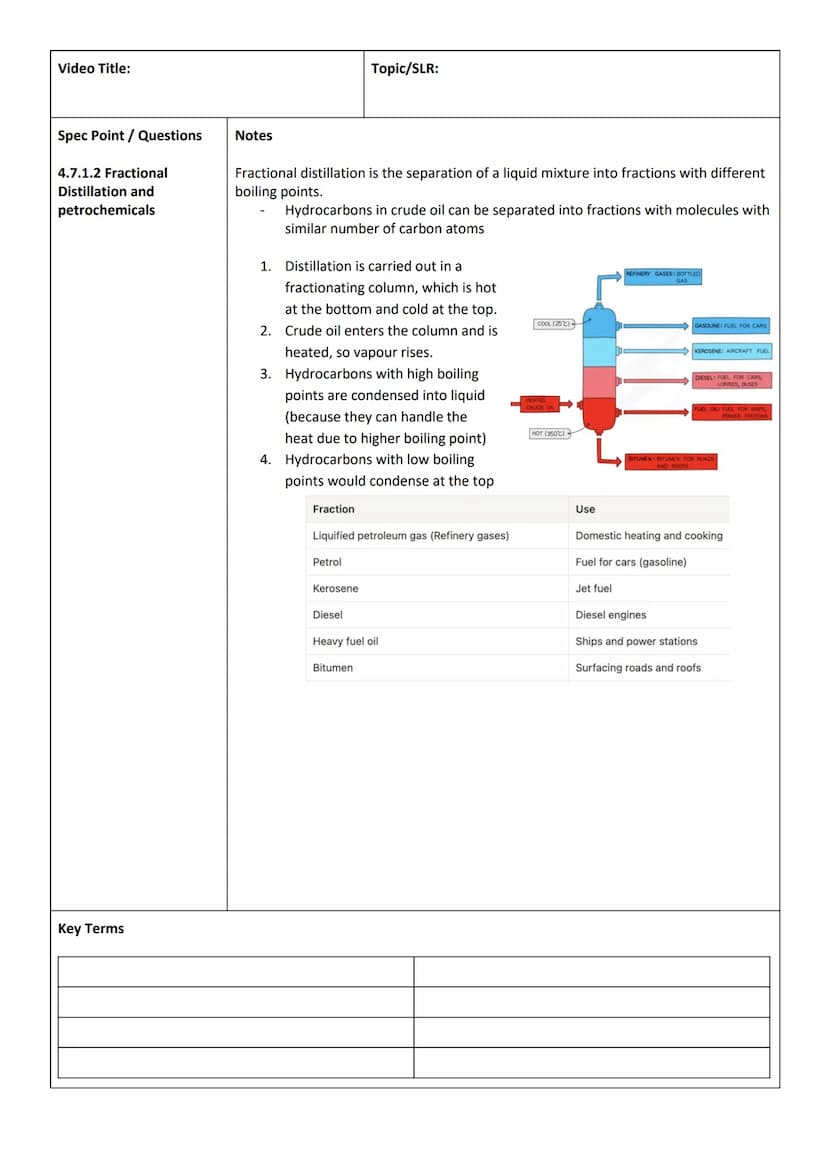 Video Title:
Chemistry Paper 2
Spec Point / Questions
4.6.1.1 Calculating Rate
Of Reaction
4.6.1.2 Factors that
affect rate of chemical
reac