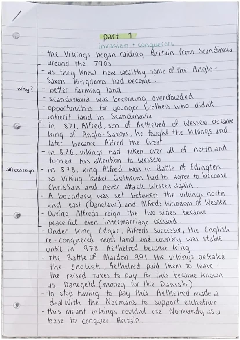 TIMELINE
part 2
part 1
+
Part 3
Britain Migration, Empires, People
878 - vikings control eastern • north eastern area
of Britain the Danelaw