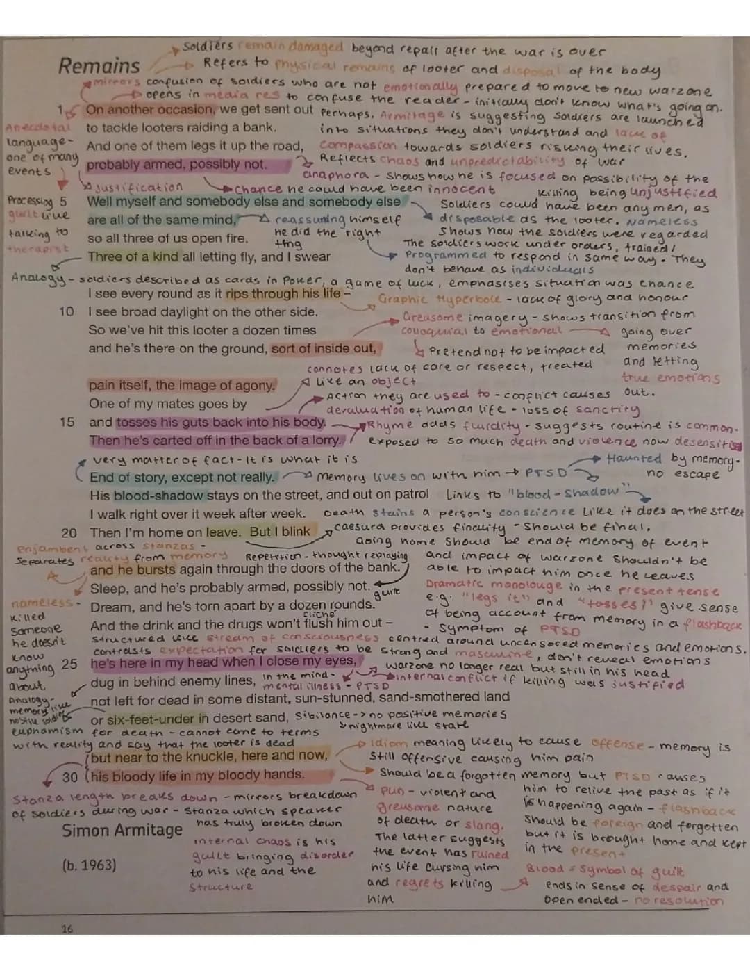Remains Annotation