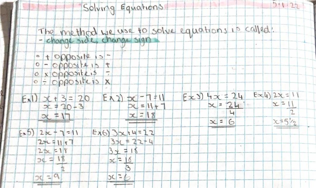 Mastering the Basics: Solving Algebraic Equations