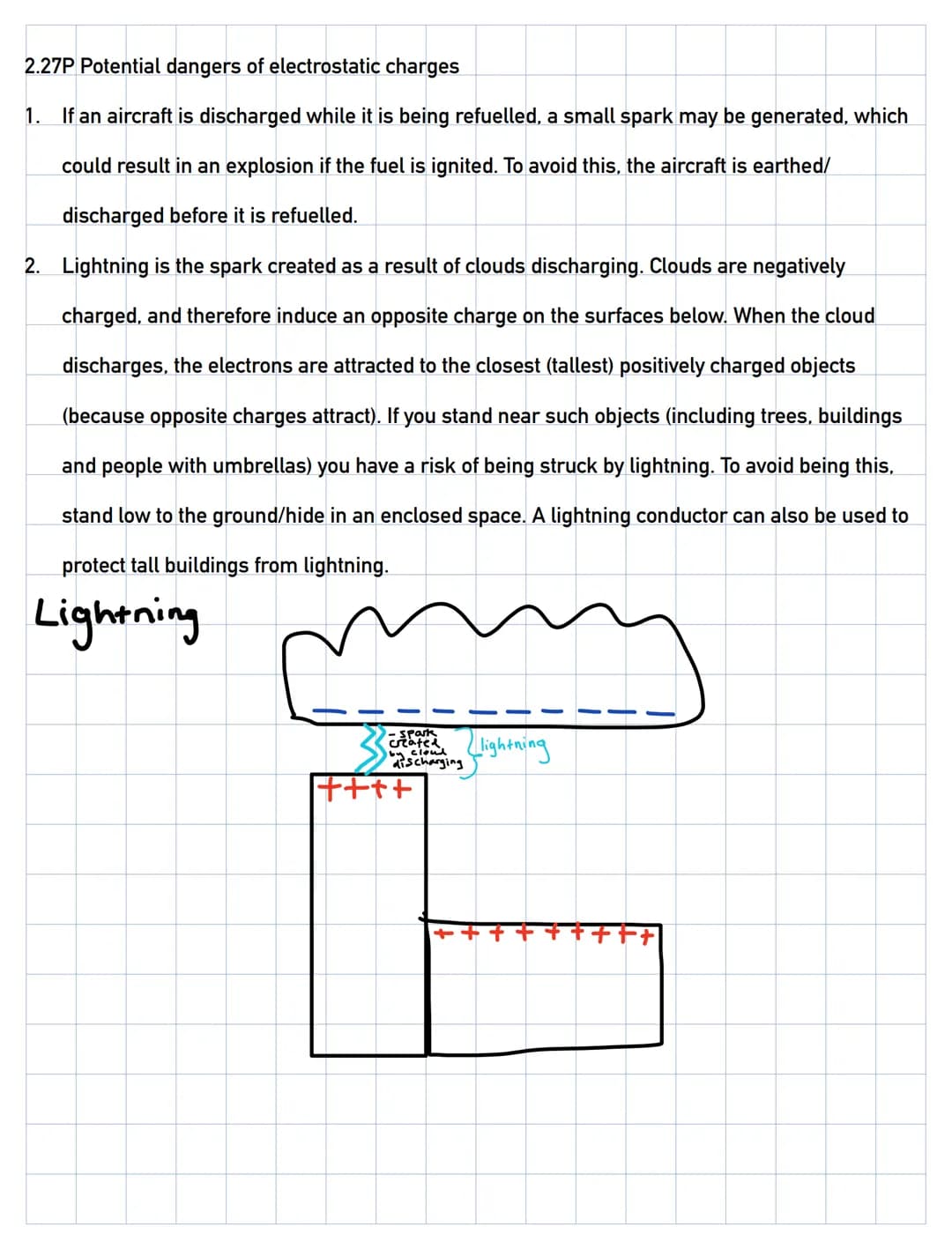 2.25P || 2.22P Rules of Static Electricity
Repulsion - Like charges repel
Attraction - Unlike charges attract
->F
Electrical Conductors - co