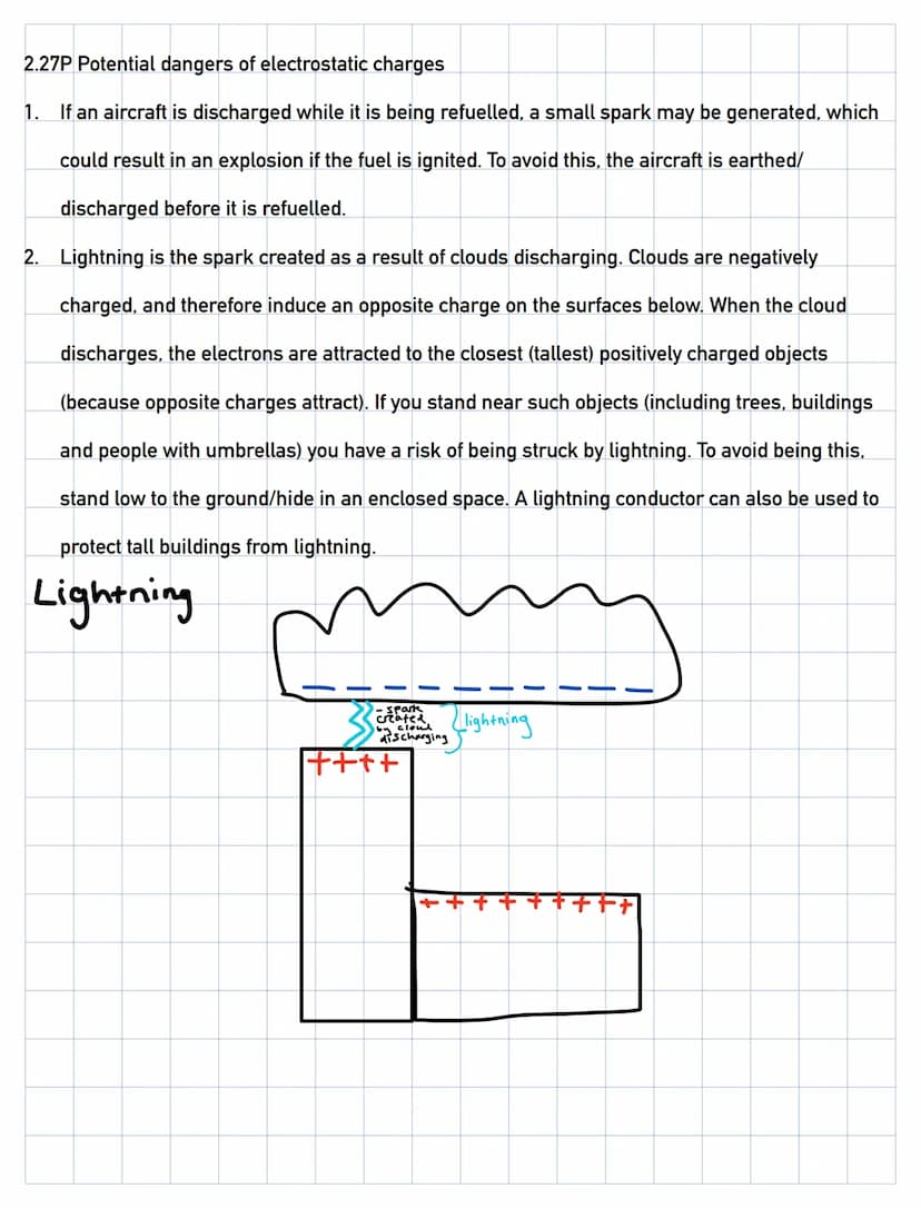 2.25P || 2.22P Rules of Static Electricity
Repulsion - Like charges repel
Attraction - Unlike charges attract
->F
Electrical Conductors - co