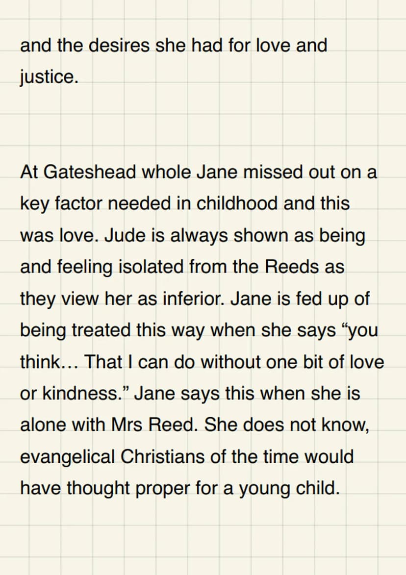 How does Brontë
present childhood
within Jane Eyre?
Childhood in Jane Eyre is slightly different
to what the average child would experience

