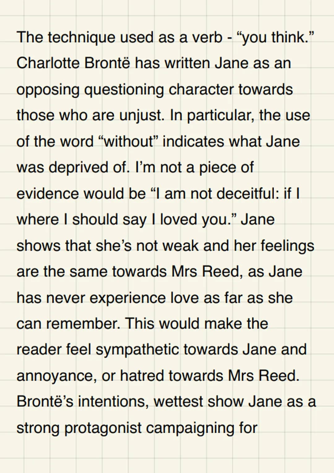 How does Brontë
present childhood
within Jane Eyre?
Childhood in Jane Eyre is slightly different
to what the average child would experience
