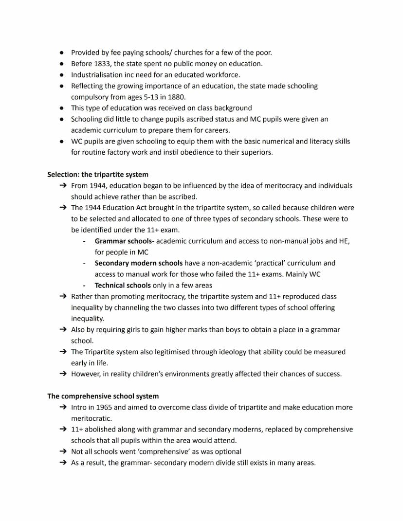 Educational Policy and Inequality
Introduction
'Educational policy' refers to the plans and strategies for education introduced by the
gover