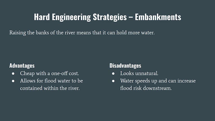 Flood Risk Factors
Flooding occurs when a river bursts its banks and overflows onto the surrounding land.
There are many factors which can c